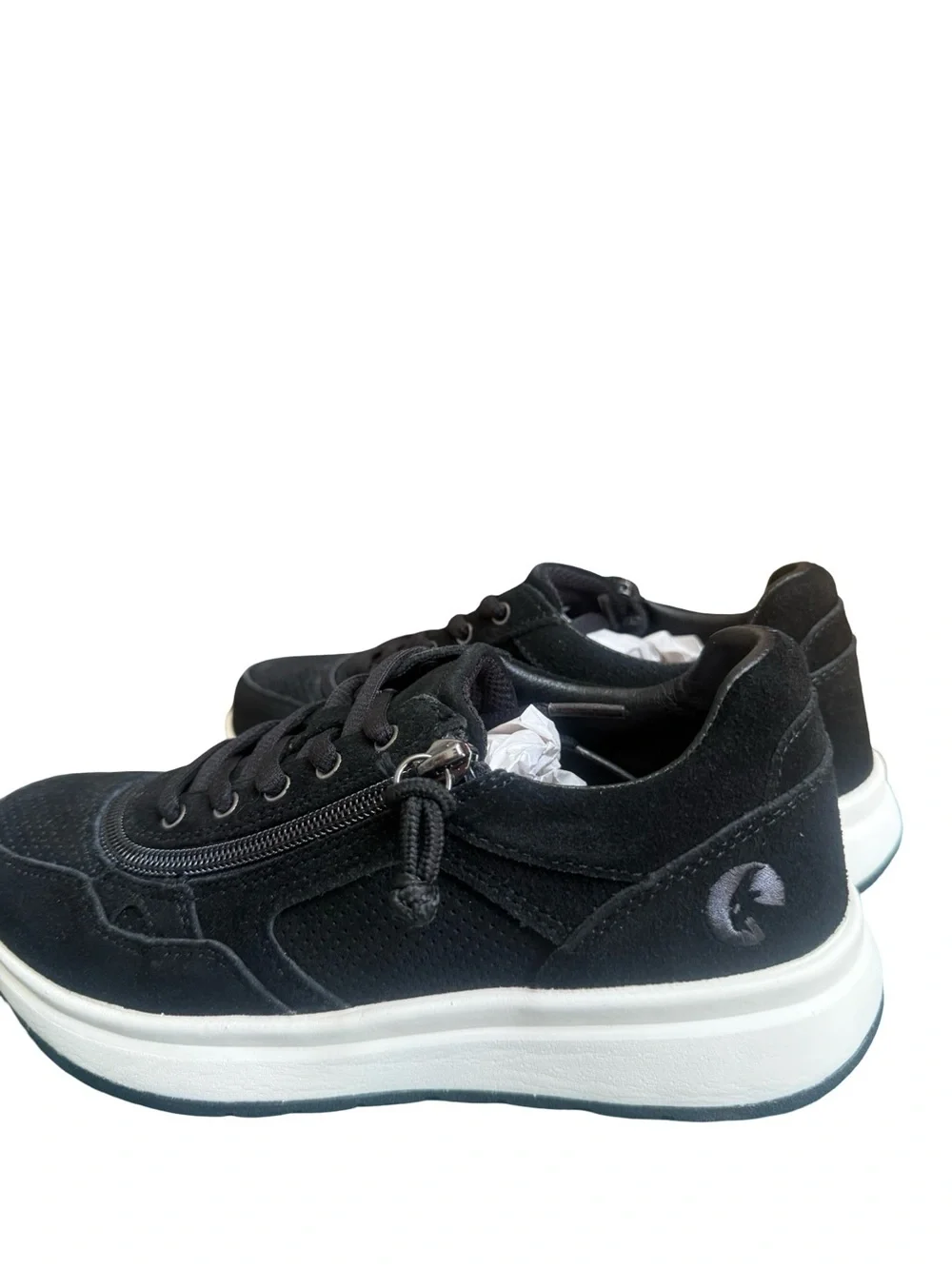 BILLY Comfort Jogger Sneakers 🖤 NWT Adaptive Zip Shoes Size 6